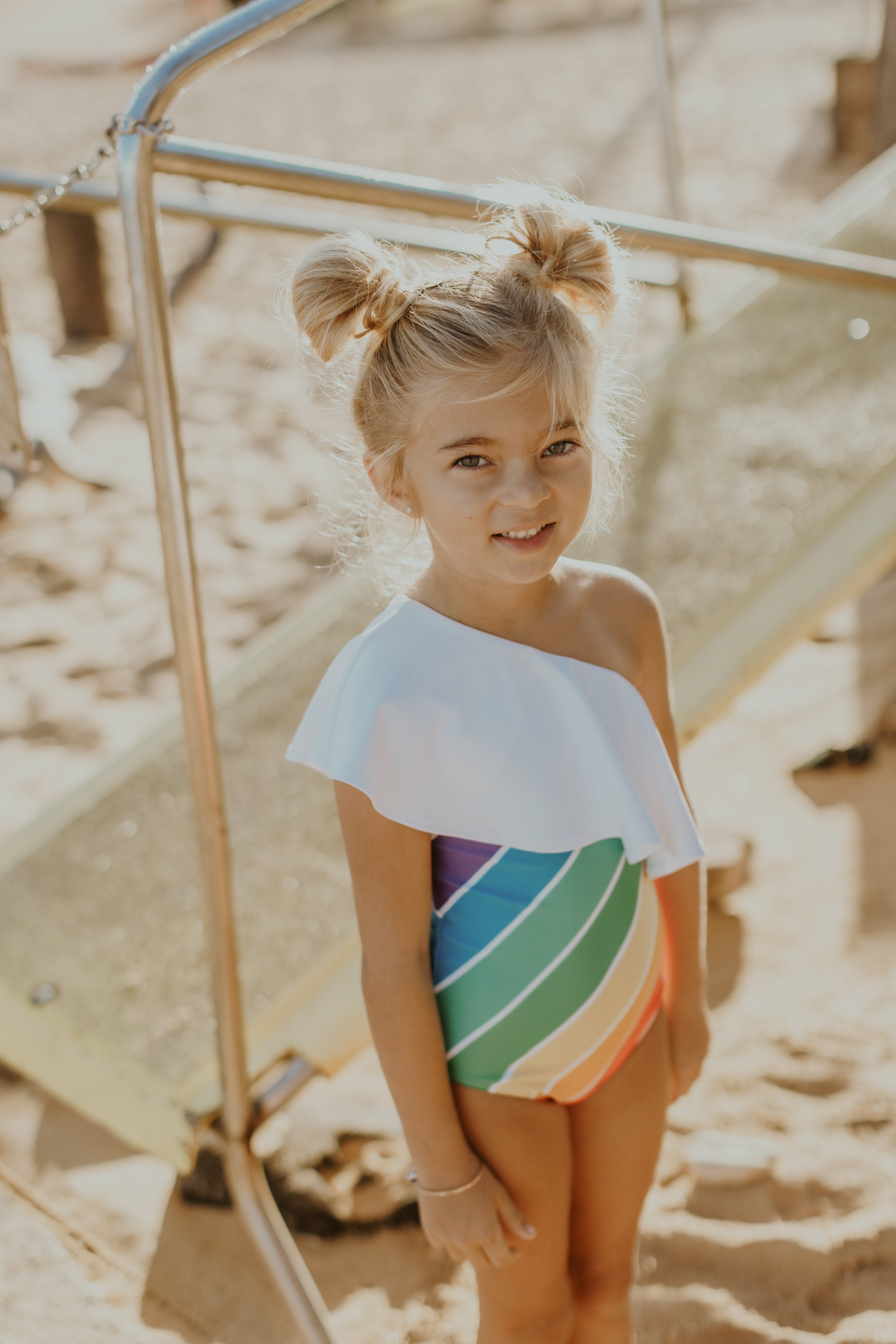 One shoulder swim dress shop