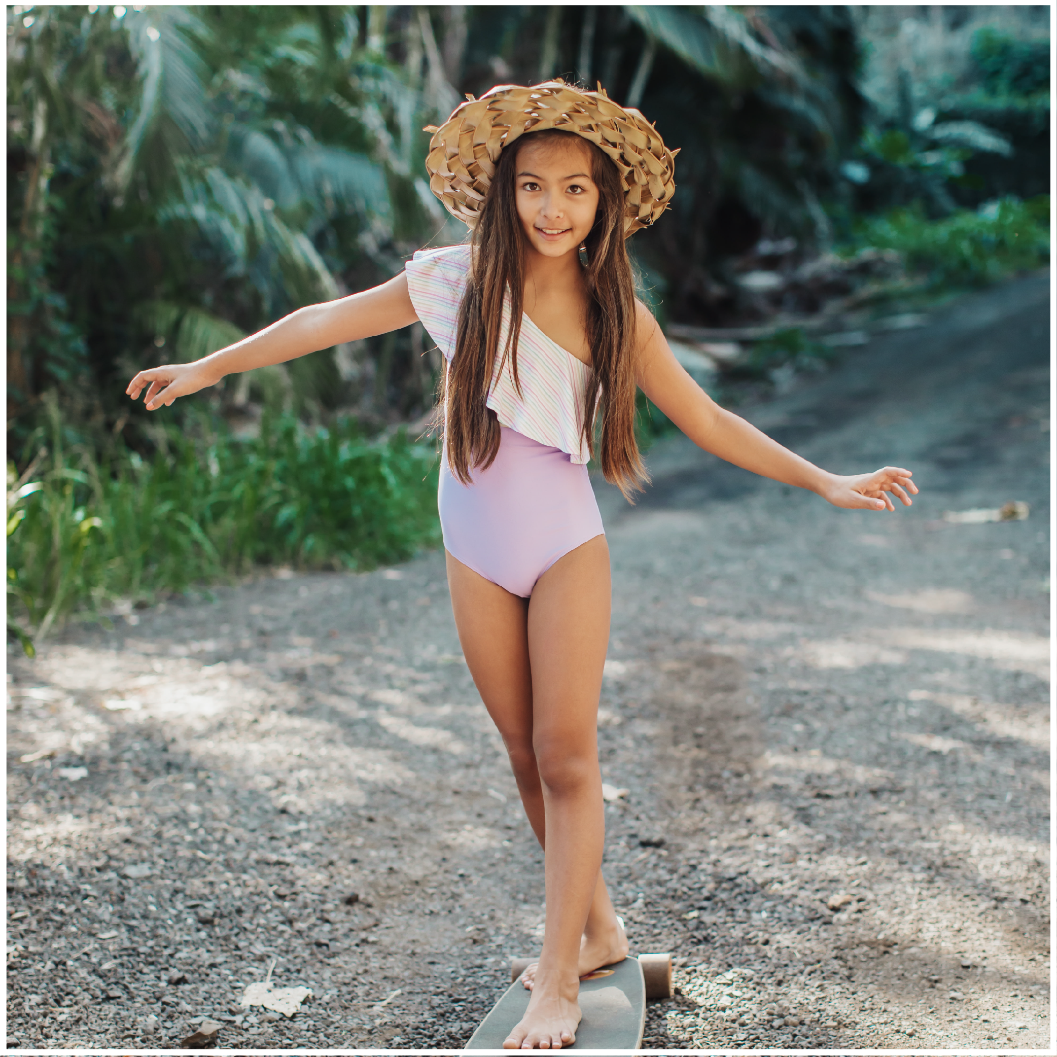 Rainbow 2025 swim dress