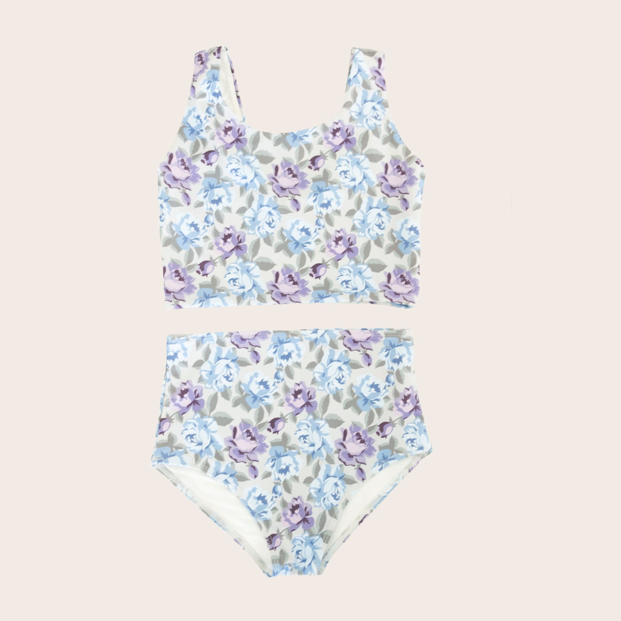 Cape Cod 2 Cape Cod Two Piece Tank - Retro Kids' Swimwear – Saint Ida