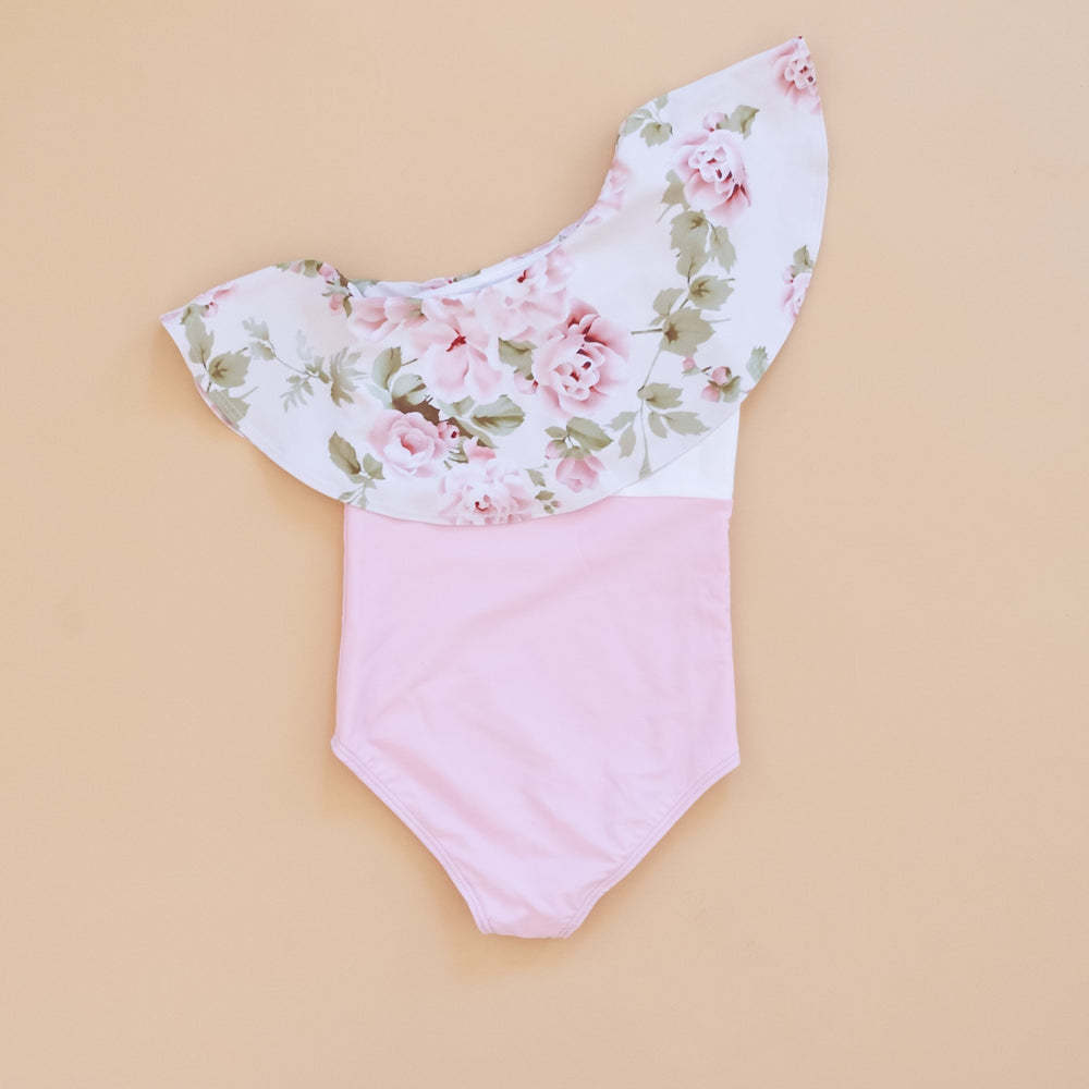 English Rose One Shoulder Swim