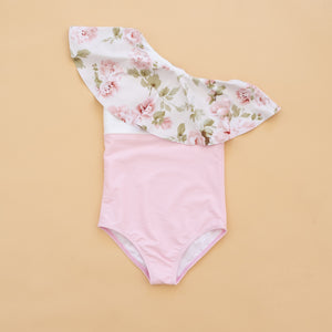 English Rose One Shoulder Swim