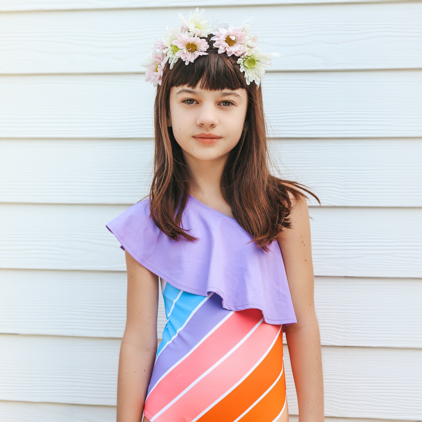 rainbow one shoulder dress Over The Rainbow Maxi Dress *NOW IN SOLID COLORS* Small / Fuchsia