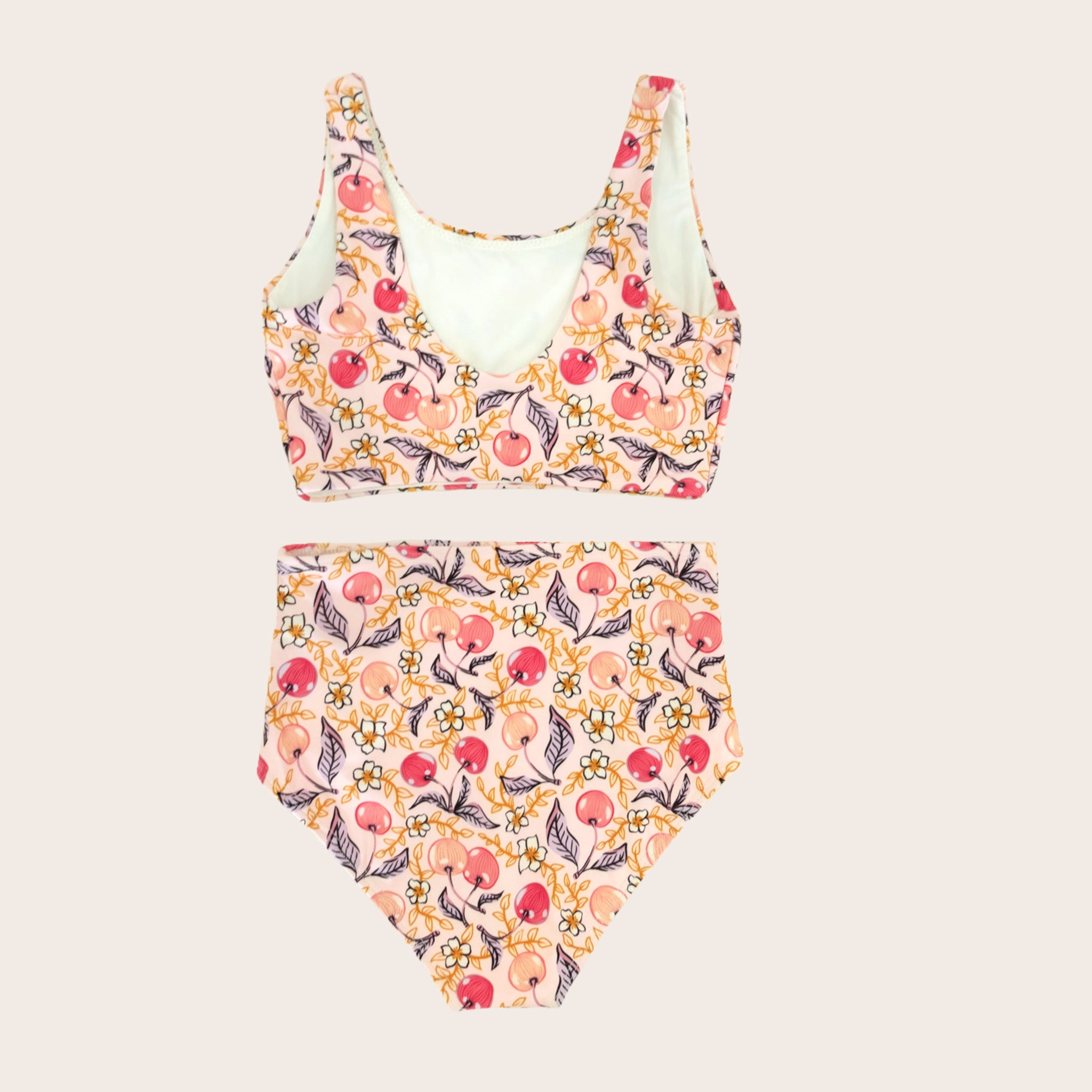 【新品未使用】Eaphi SWIMWEAR 3SET アイボリー Santine_Cherry_-