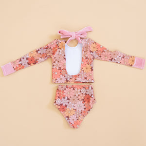 Sedona Floral Two Piece Rash Guard