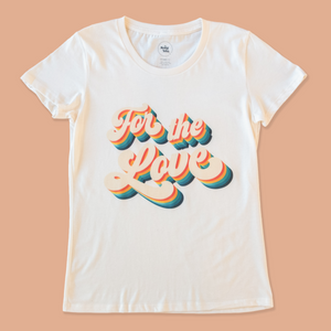 product photo of the women's for the love tee
