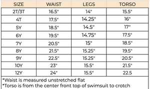 Retro Primary One Shoulder Swim Suit - Restock
